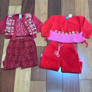 2 girl’s outfits